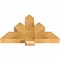 Ekena Millwork Redmond Rough Sawn Timber Gable Bracket, Western Red Cedar, 36"W x 23"H x 4"D x 6"F, 15/12 Pitch GBW036X23X0406RED00RWR - alternate 4